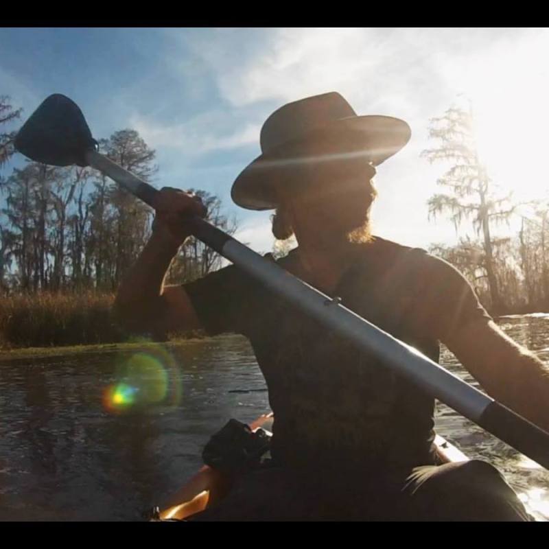 ross Ross in a Kayak